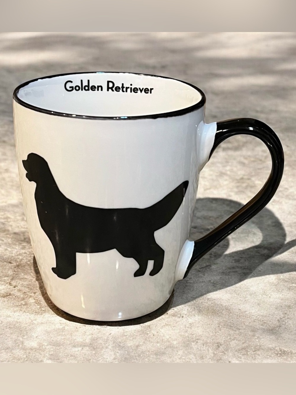 Winifred & Lily Golden Retriever Stoneware Mug Oversized
